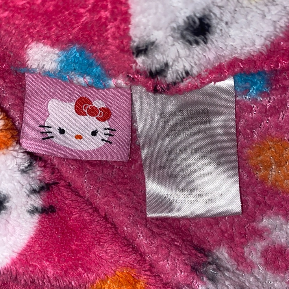 Hello Kitty Robe Kids Size 6 - Picture 3 of 5
